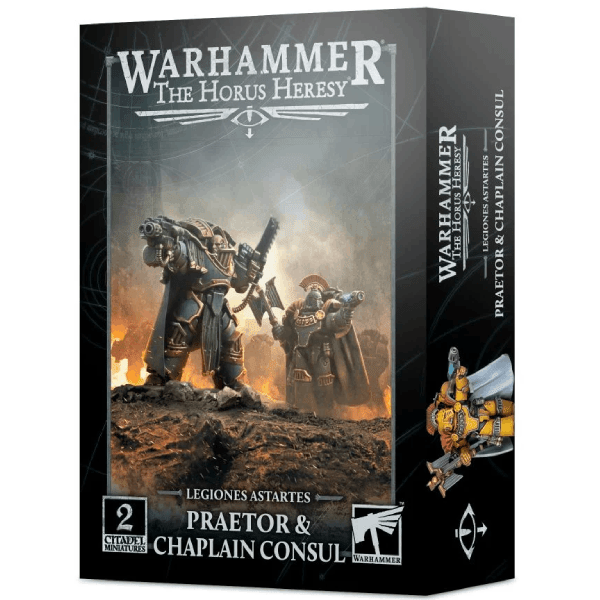 Warhammer: The Horus Heresy – Legion Cataphractii Praetor & Chaplain Consul