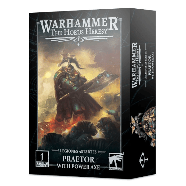 Warhammer: The Horus Heresy Legion Praetor with Power Axe