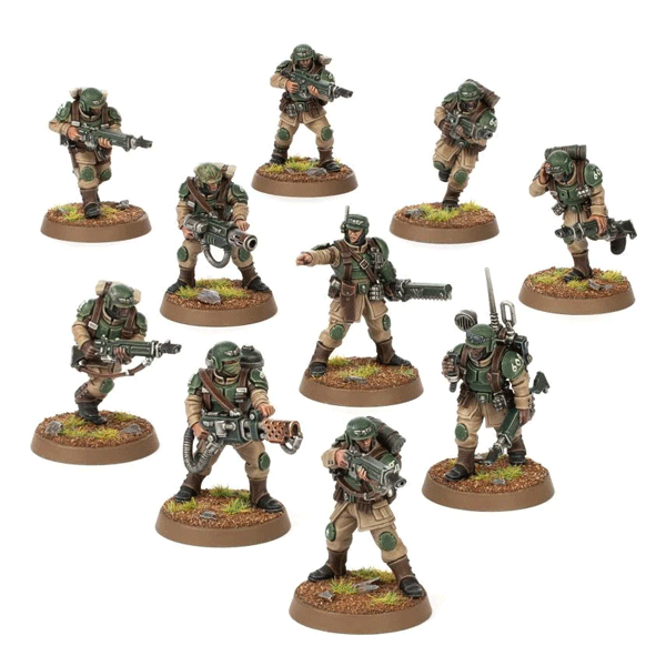 Warhammer 40,000: Astra Militarum: Cadian Shock Troops