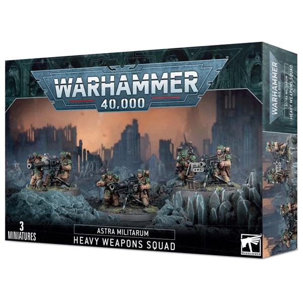 Warhammer 40,000: Astra Militarum: Cadian Heavy Weapons Squad