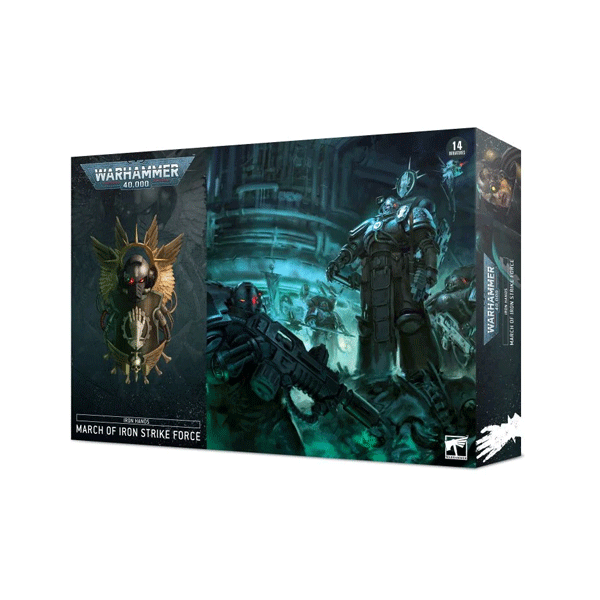 Discontinued Warhammer 40,000: Iron Hands – March of Iron Strike Force