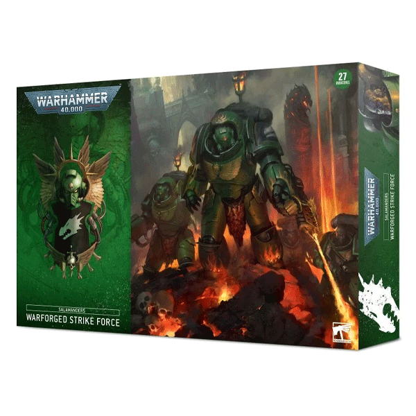 Discontinued Warhammer 40,000: Salamanders – Warforged Strike Force