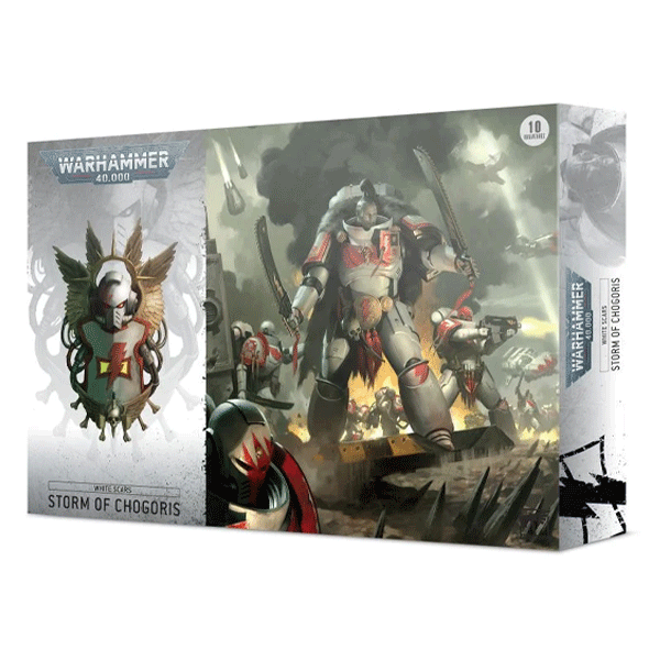 Discontinued Warhammer 40,000: White Scars – Storm of Chogoris Battleforce